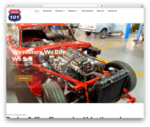 Corify WordPress ecommerce theme - route101ccc.co.za