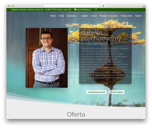 Divi theme WordPress - pawelkrzywda.pl