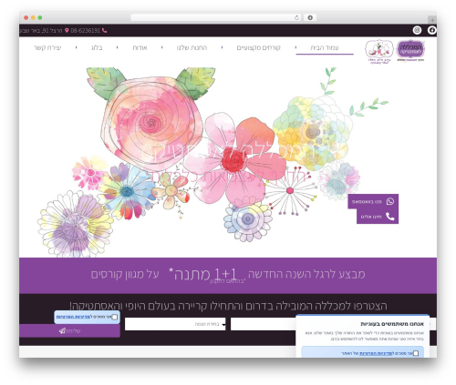 Hello Elementor WP theme - m-estetic.co.il