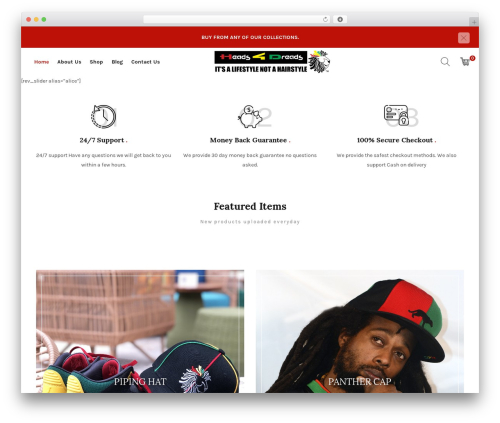 Huma theme WordPress - heads4dreads.com