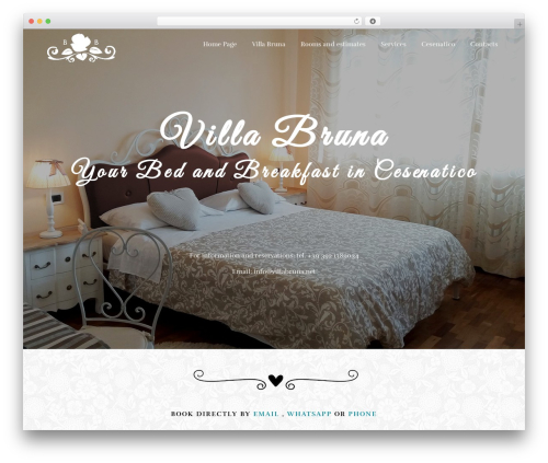 Nextawards WordPress theme - villabruna.net
