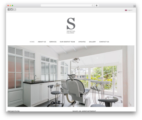Soffia WordPress theme - sdentalclinicbangkok.com