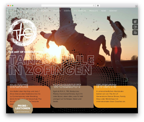 Tag theme WordPress - theartofgenerations.ch