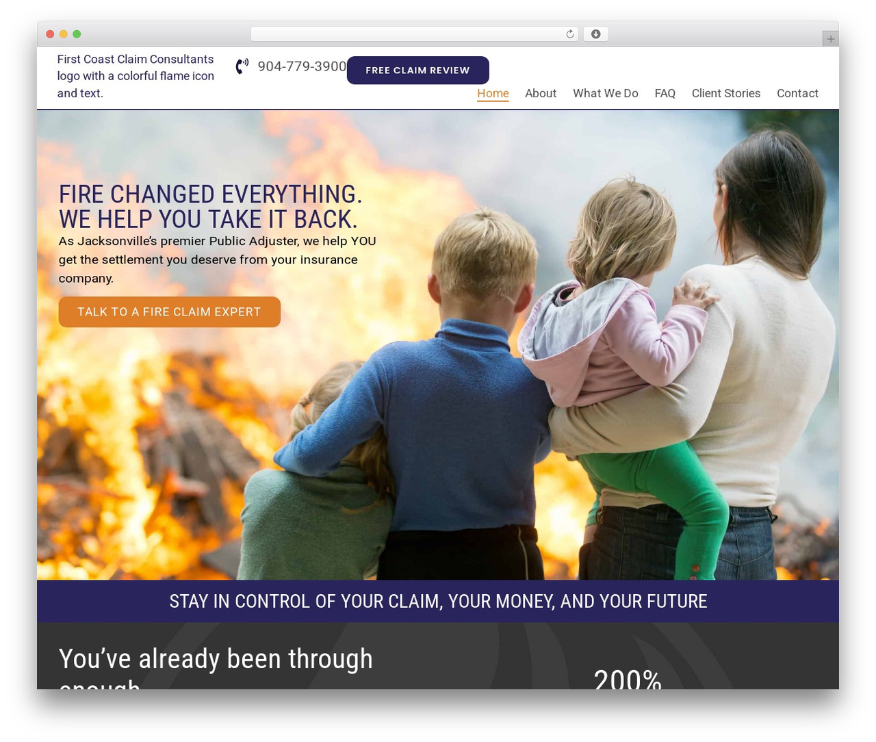 Theme WordPress Hello Elementor - firstcoastclaims.com