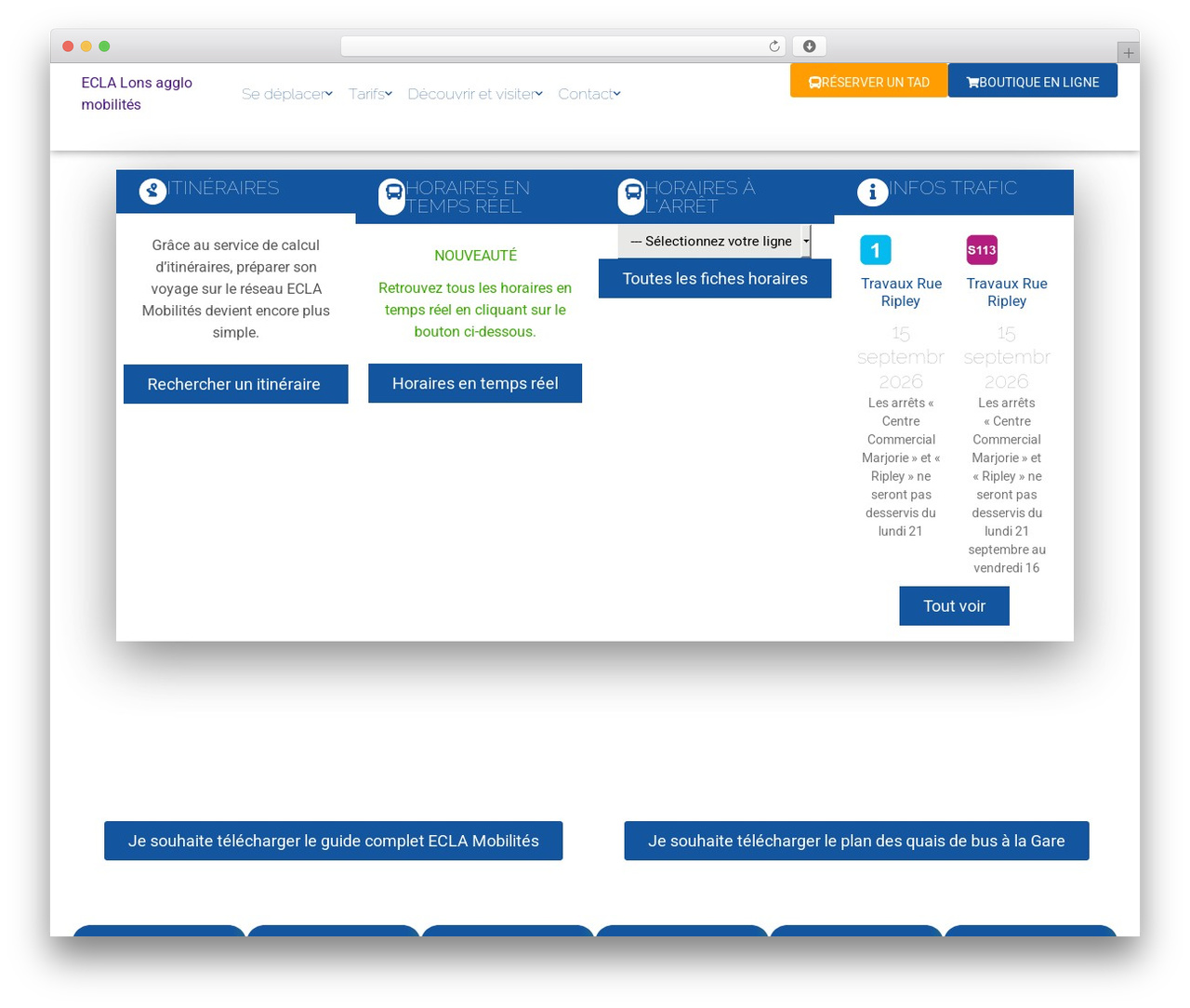 Theme WordPress Wordpress Elementor - ecla-mobilites.fr