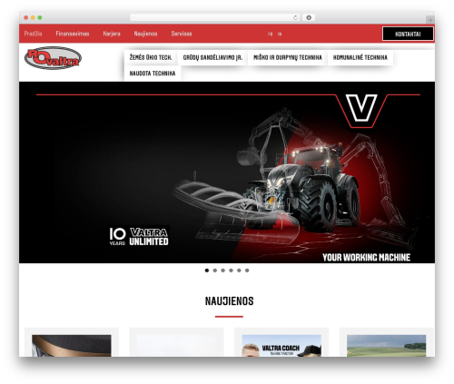 WordPress theme codic - rovaltra.lt