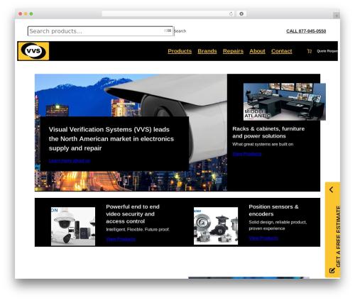 WP theme Longevity Template - vvsystems.com