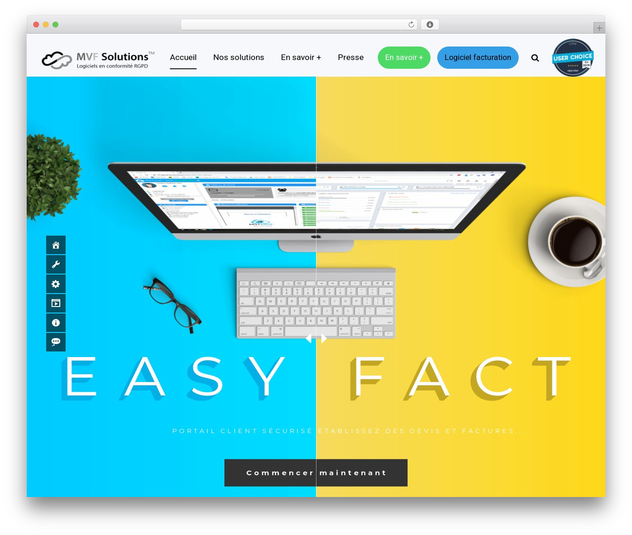 Best WordPress theme SubTech - mvf.solutions