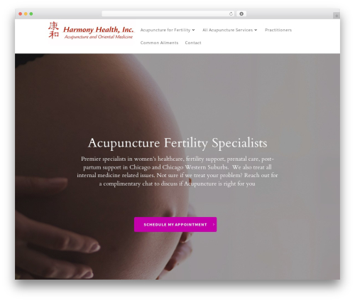 Divi WordPress theme - harmonyhealthchicago.com