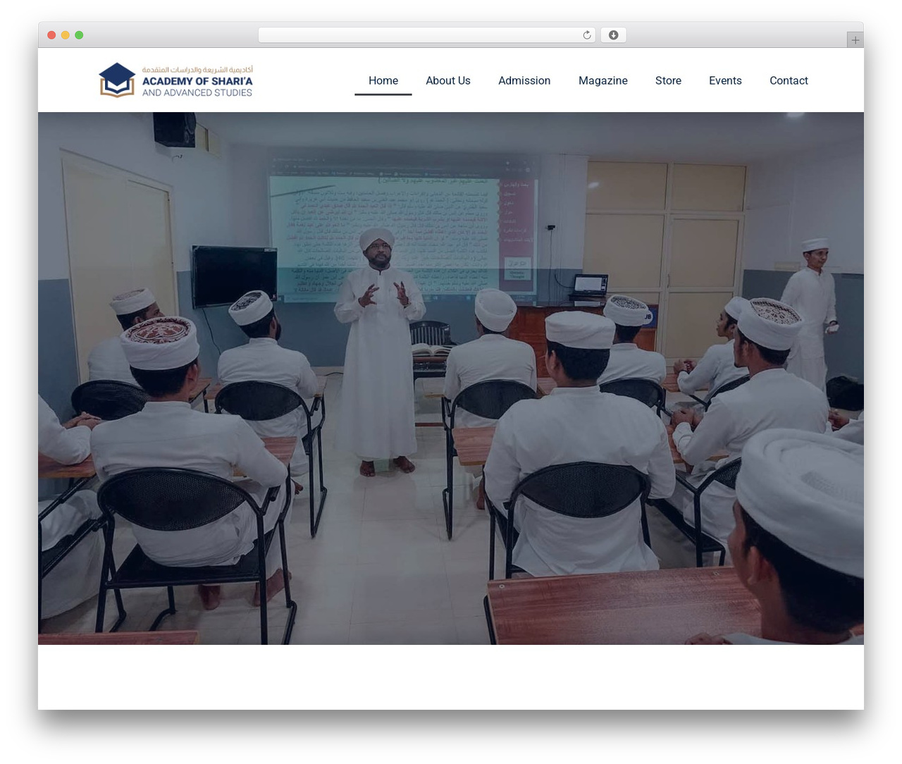 Edumodo WordPress website theme - miconline.org