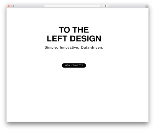 HyperX WordPress theme design - totheleftdesign.com