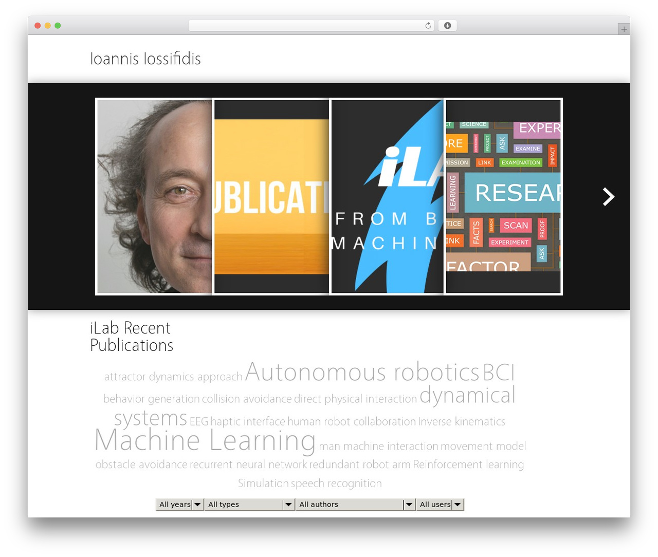 Minimatica WordPress theme - iossifidis.net