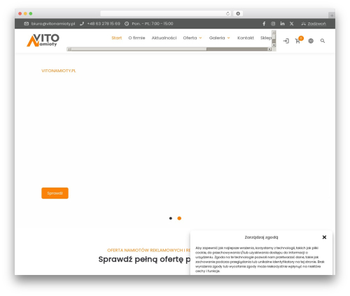 PathSoft WordPress theme design - vitonamioty.pl