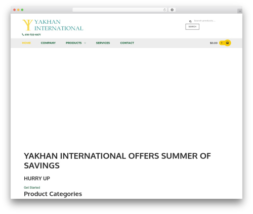 Pharmacy WordPress theme - yakhantruckparts.com