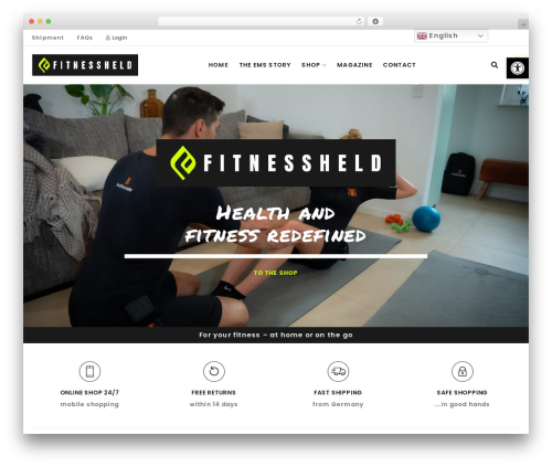 Disco WordPress plugin - fitnessheld.rocks