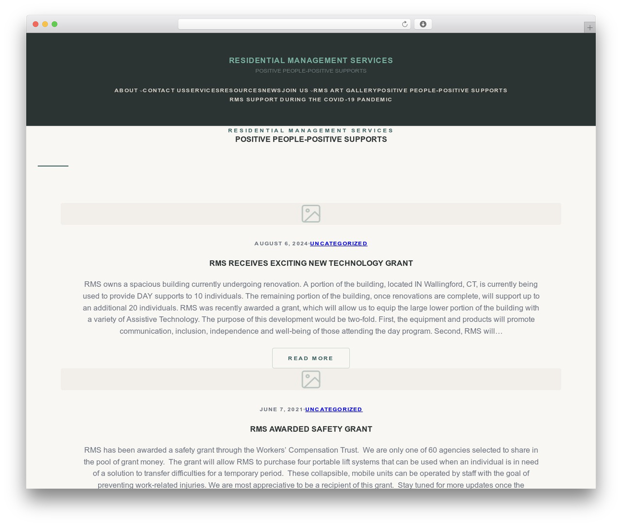 Theme WordPress Blanky - rms-inc.org