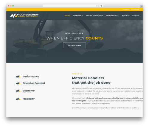 Divi mobile WordPress plugin - multidocker.com