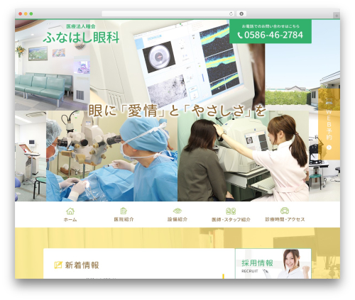 Theme WordPress pc */ - funahashiganka.jp