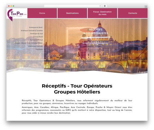 Theme WordPress ROAM - teepee.link