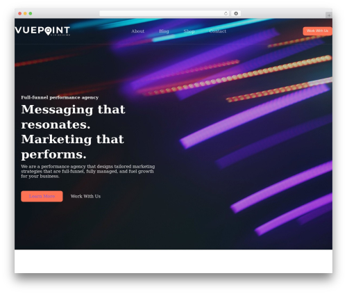 Lets info up WordPress plugin - vuepointad.com