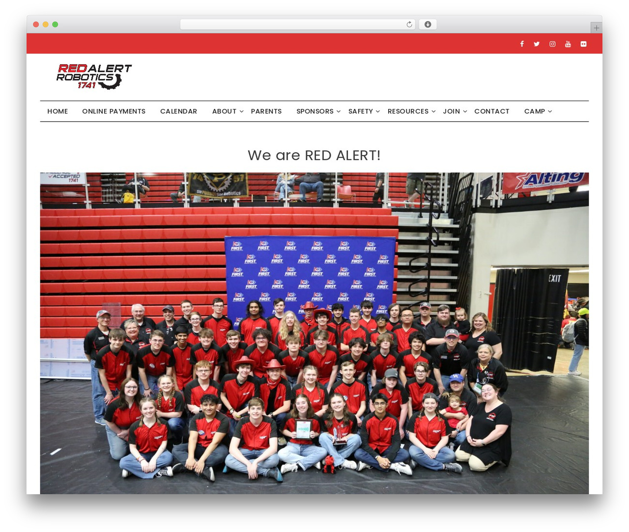 WordPress theme Codify - redalert1741.org