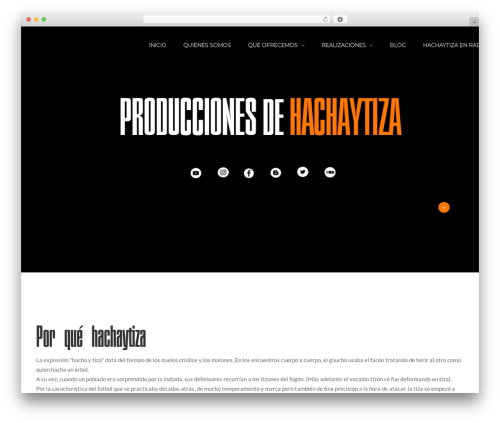 WordPress theme TM 9studio - hachaytiza.com
