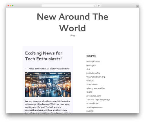 XSimply free WordPress theme - utsam.org