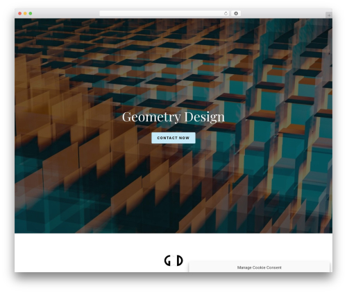 Constructor WP theme - geometry-design.com