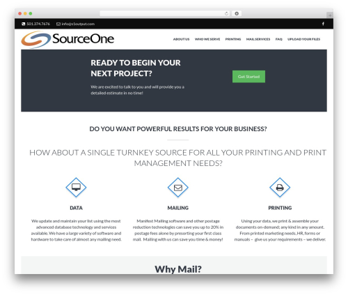 Corpress WordPress theme - s1output.com