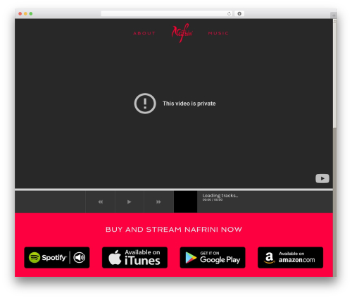 FWRD premium WordPress theme - nafrini.com