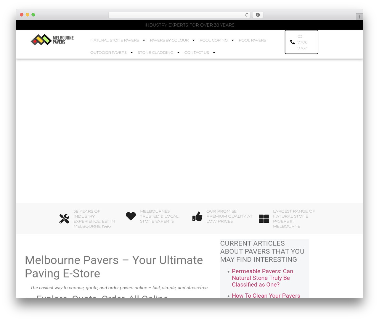 Hello Elementor Child WordPress theme - pavers.melbourne