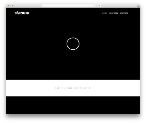 Ibuki WordPress theme - indioproductora.com