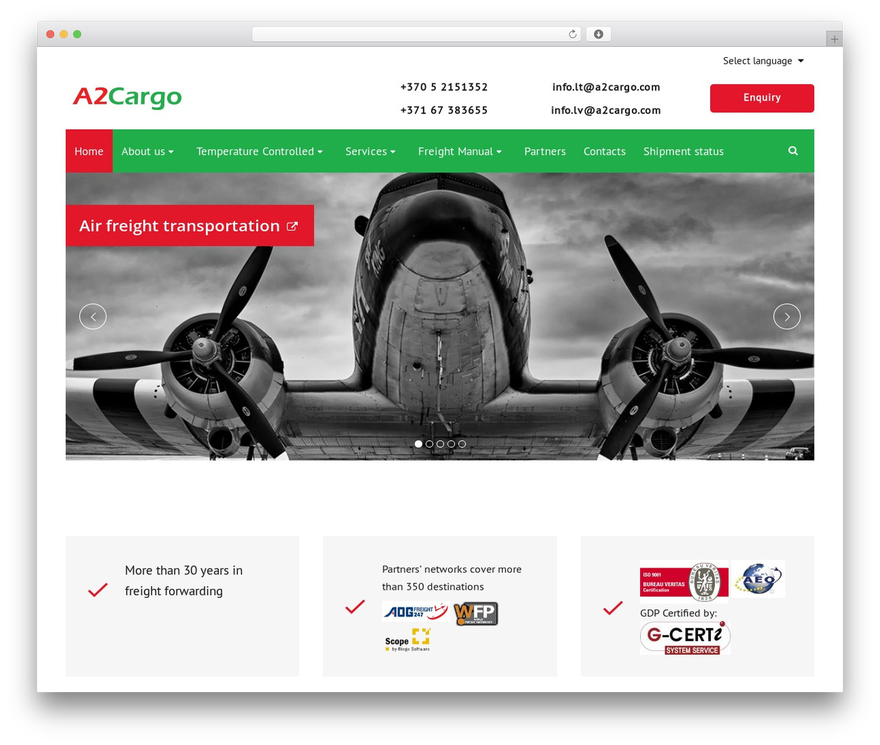 TM Builder WordPress theme - a2cargo.com TM Builder WordPress theme - a2cargo.com