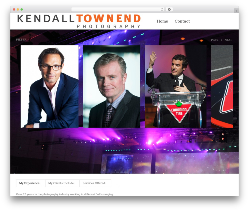 WordPress theme Shutter - kendalltownend.com