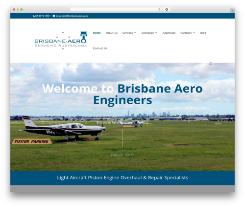 Aspen footer editor WordPress plugin - brisbaneaero.com