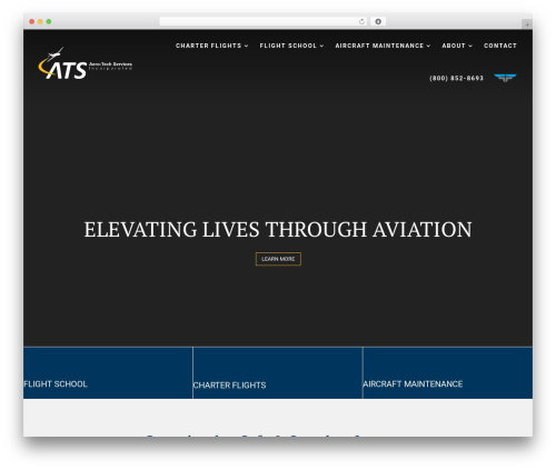 Divi theme WordPress - aerotechservices.com