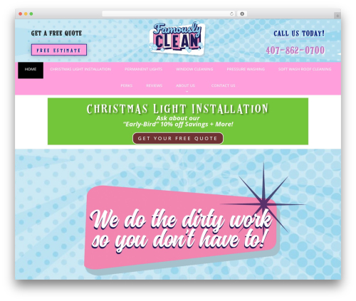 Ds before after slider WordPress plugin - famouslyclean.com