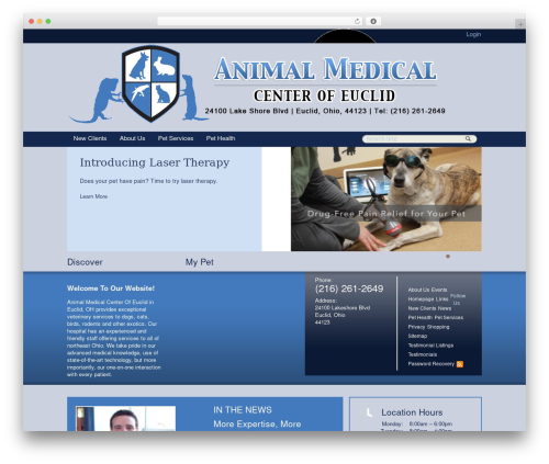 Lifelearn (Theme 3) theme WordPress - theclevelandvet.com