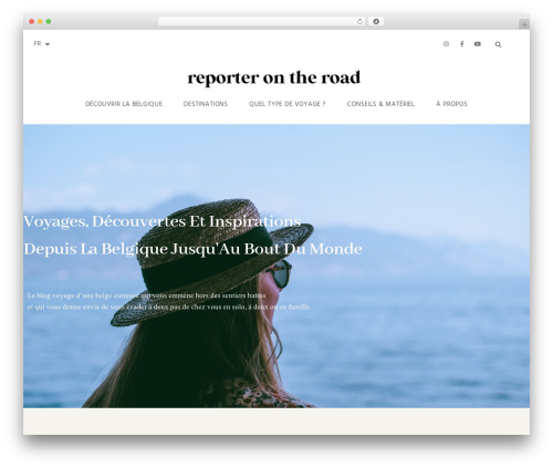 SimpleMag WP theme - reporterontheroad.com