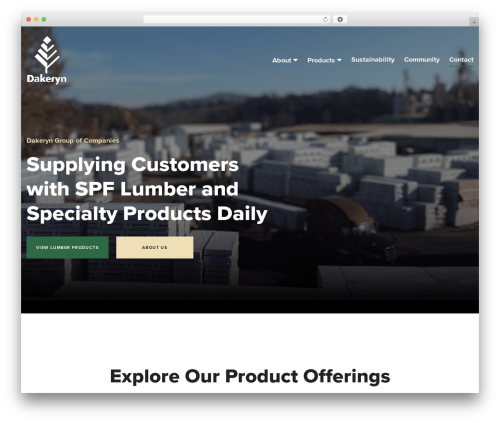 Strukture theme WordPress - dakeryn.com
