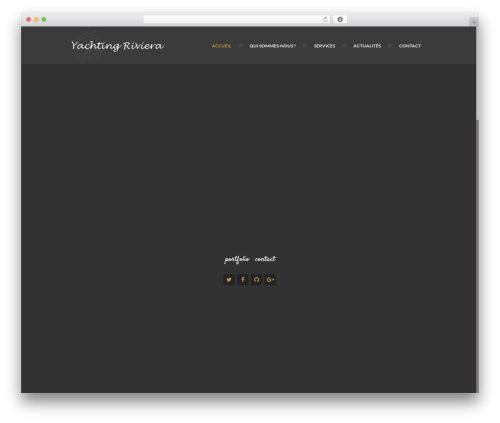 Theme WordPress Ananke - yachtingriviera.com