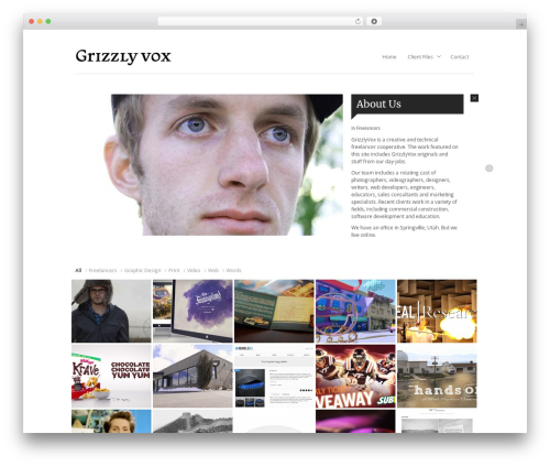Theme WordPress Aware - grizzlyvox.com