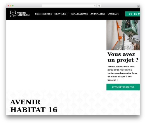 Uncode WordPress theme - avenir-habitat16.com
