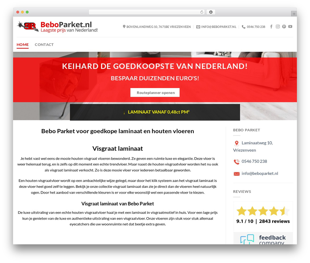 WordPress theme Bebo - lamelparket.net WordPress theme Bebo - lamelparket.net