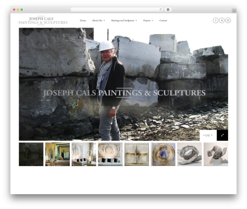 WordPress theme Shutter - josephcals.com