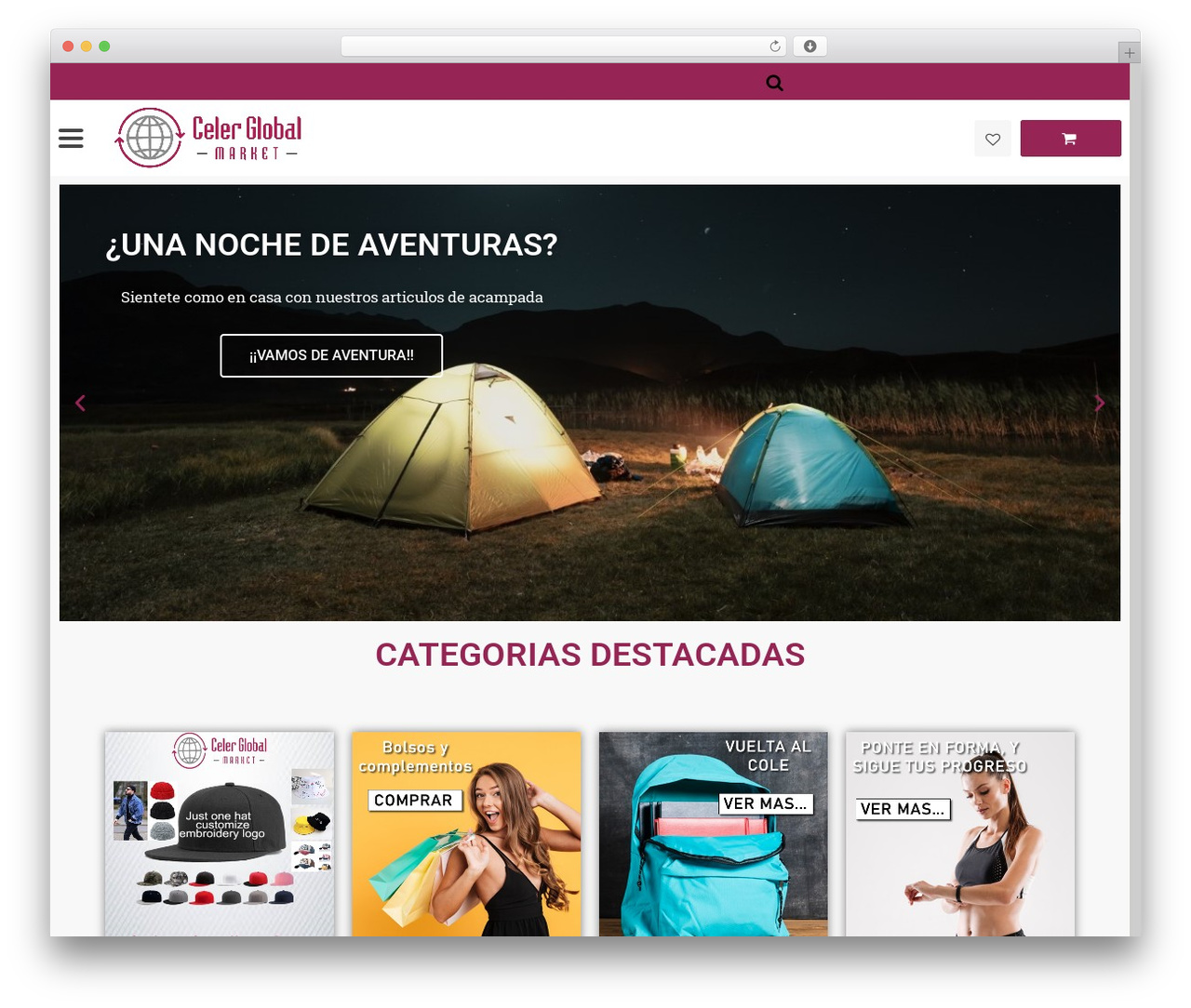 DavinciWoo theme WordPress - celerglobalmarket.com