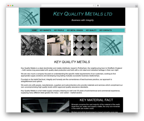 Flow theme WordPress - keyqualitymetals.com