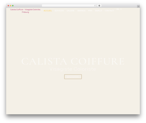 Hello Elementor WordPress theme - calista.ch