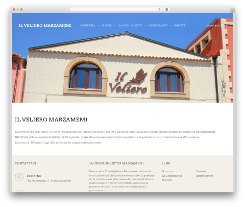 Iris WordPress theme - ilvelieromarzamemi.com
