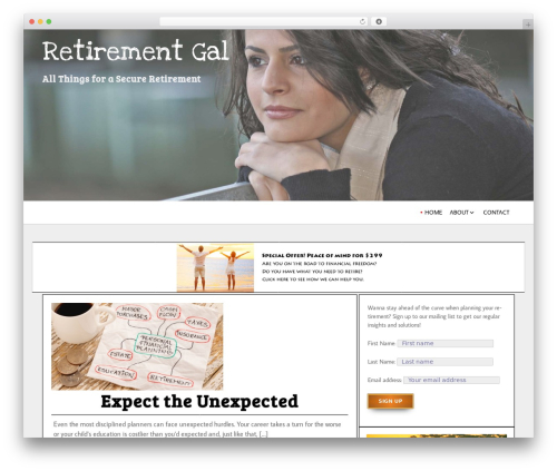 Layout Builder theme WordPress - retirementgal.com Layout Builder theme WordPress - retirementgal.com